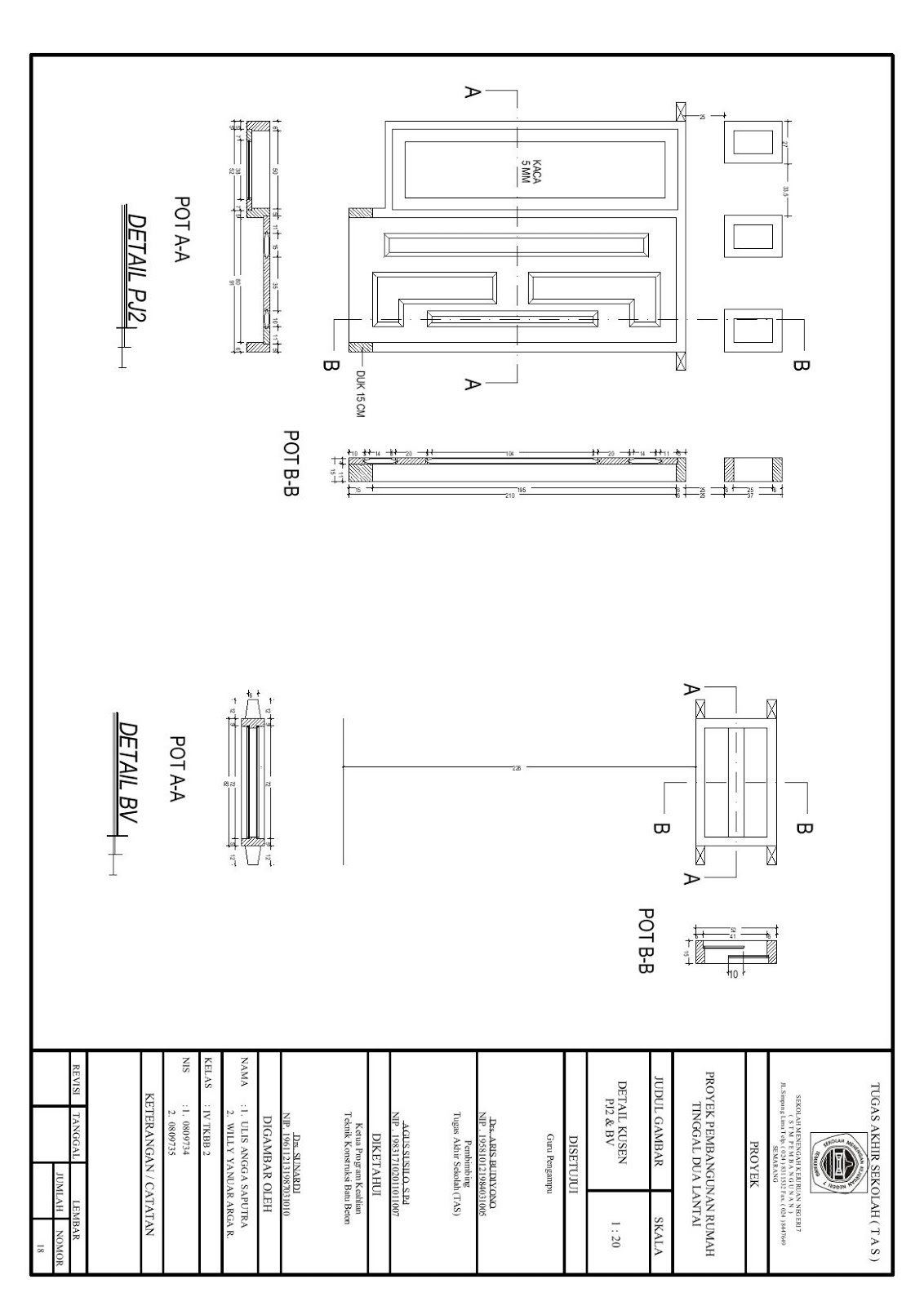  GAMBAR DETAIL KUSEN Anggaputra