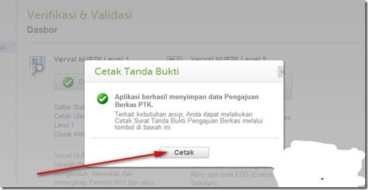 Tahapan setelah pengisian EDS selesai - Harlona