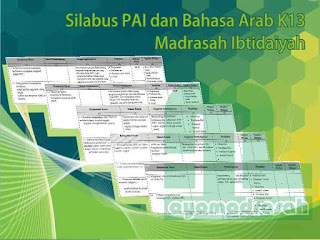  MI dalam format pdf dan doc ini melengkapi artikel sebelumnya wacana  Download Silabus PAI dan Bahasa Arab K13 untuk MI