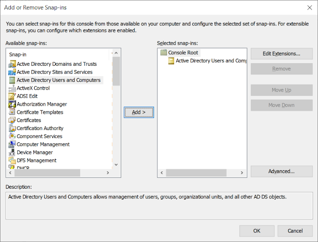 Reference - Công cụ giúp system admin làm chủ Active Directory Users and Computers 