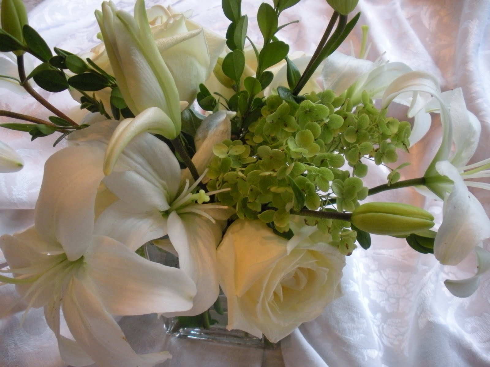 hydrangea centerpieces for