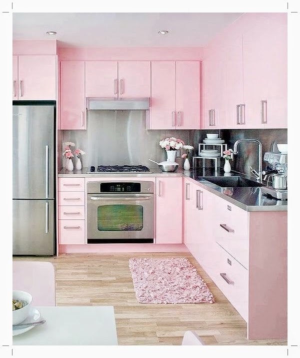  Ruang  Dapur  Pink Minimalis  HOME DECORATION