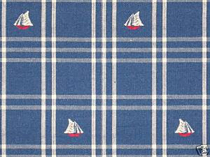 Vintage Sailboat Fabric1