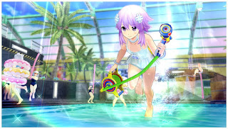 Neptune se une a "Senran Kagura Peach Beach Splash".