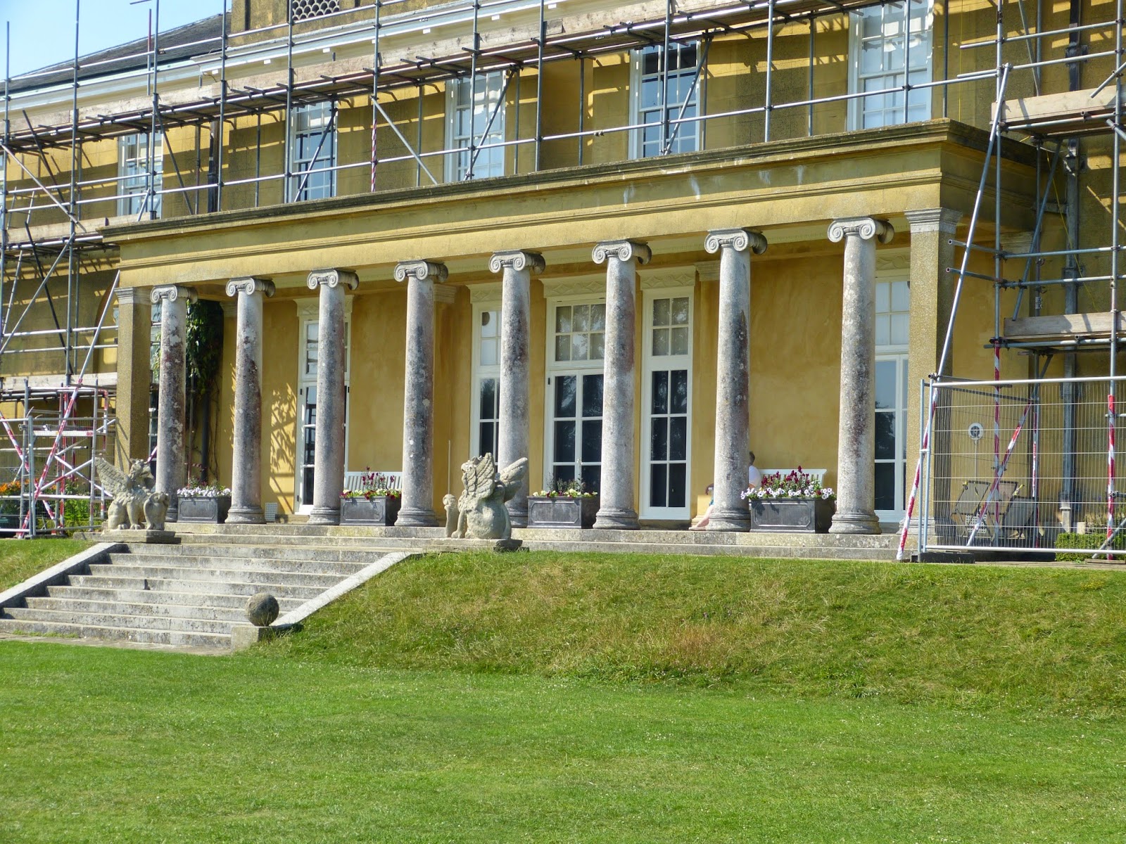 The south front of Polesden Lacey