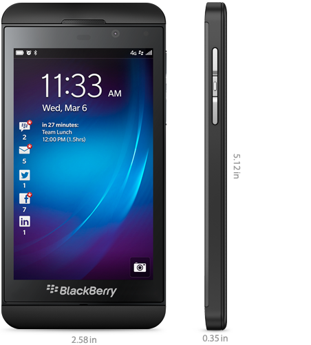 blackberry z10 24