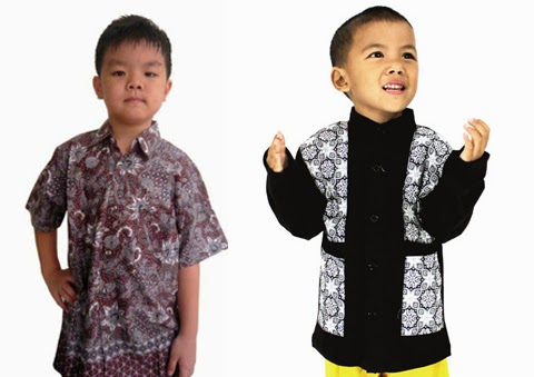 model baju batik anak laki laki