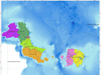 Letak Geografis Kabupaten dan kota di Prov. Bangka Belitung