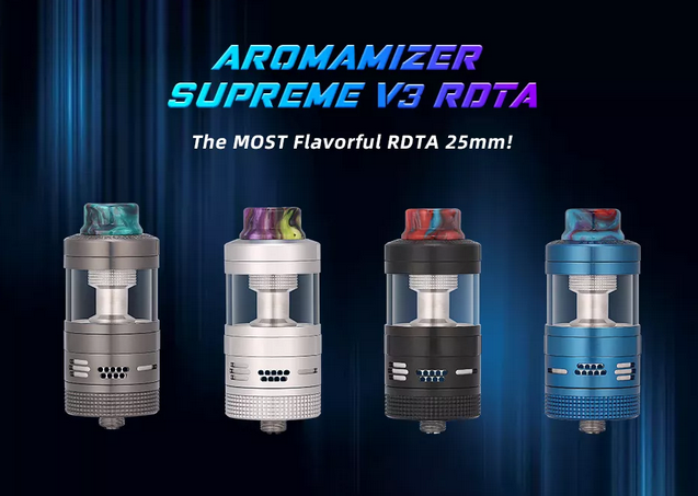 Steam Crave Aromamizer Plus V3 RDTA-Compact buy Powerful!