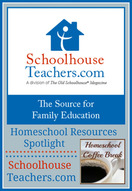 Homeschool Resources Spotlight - SchoolhouseTeachers.com on Homeschool Coffee Break @ kympossibleblog.blogspot.com