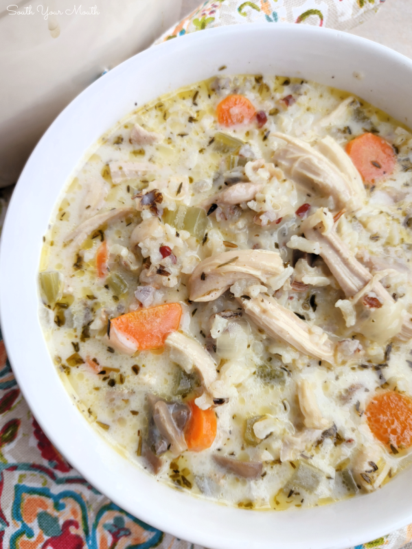 South Your Mouth: Chicken & Wild Rice Soup