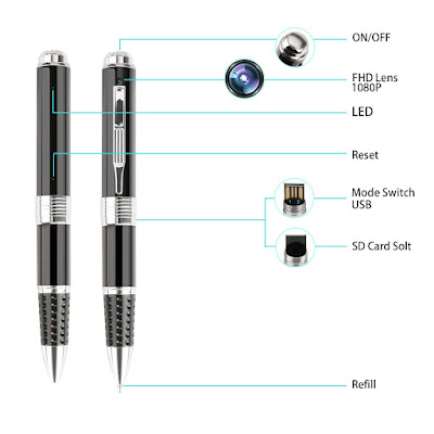 Spy Pen Surveillance Hidden Camera 1080P FHD Review