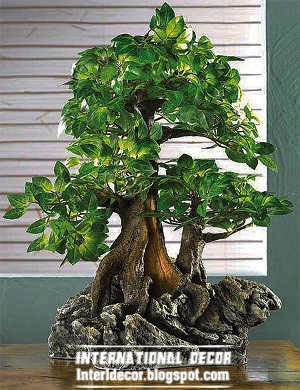 artificial plants, artificial bonsai trees