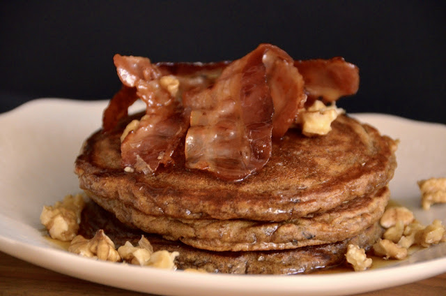 CARROT CAKE SOURDOUGH PANCAKES