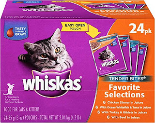 WHISKAS TENDER BITES Favorite Selections Variety Pack