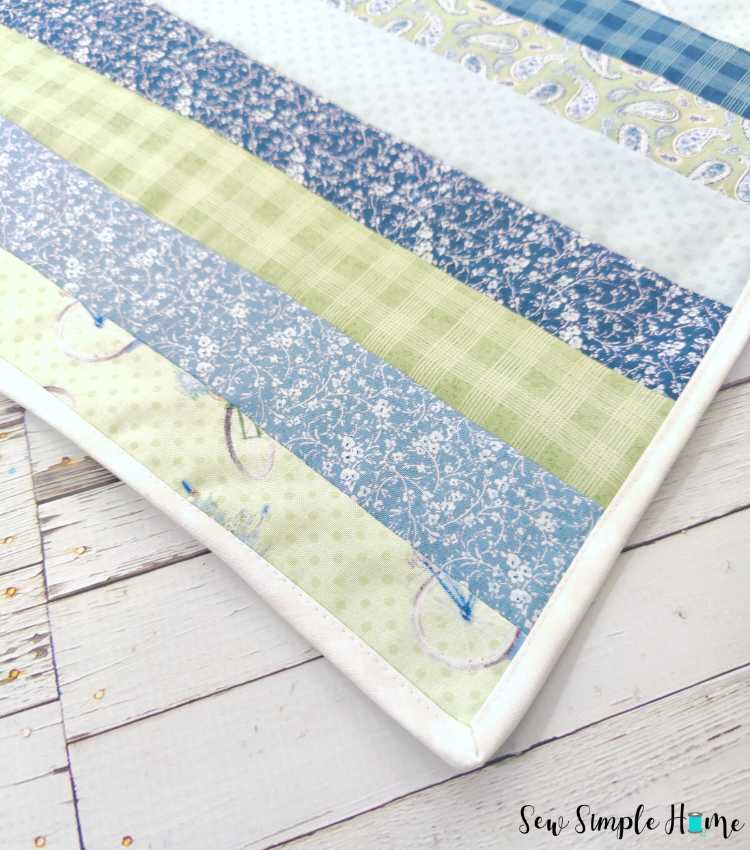Quilt As You Go Table Runner