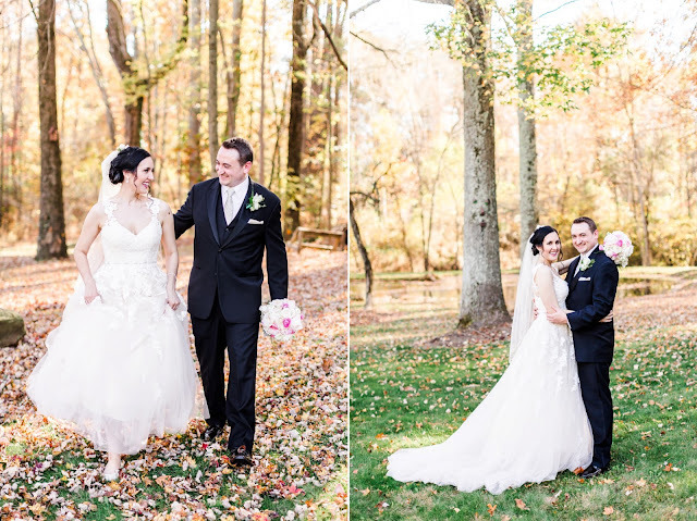 Fall Wedding in Bowie MD at Ascension Catholic Church and Comfort Inn & Conference Center | Photos by Heather Ryan Photography