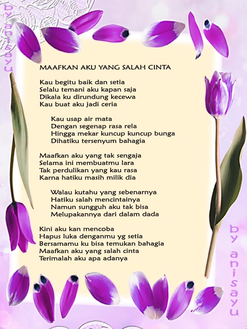 PUISI CINTA BY ANISAYU: Kumpulan Puisi Cinta Sedih Dan 