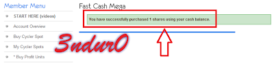 Cara Compound di Fast Cash Mega (FCM)