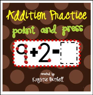 The Best Of Teacher Entrepreneurs Ii Free Math Lesson Addition Point And Press Single Digit With Extra Large Touch