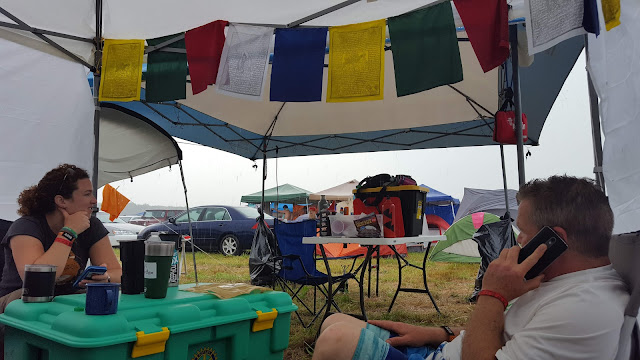 ShelterBox USA volunteers at Bonnaroo 2018