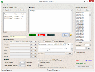 Blaster Bulk Sender v5.0