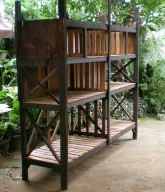 Perabot Kayu Sederhana Simply Wood Furniture Rak  Barang  