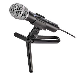 Microphone with stand