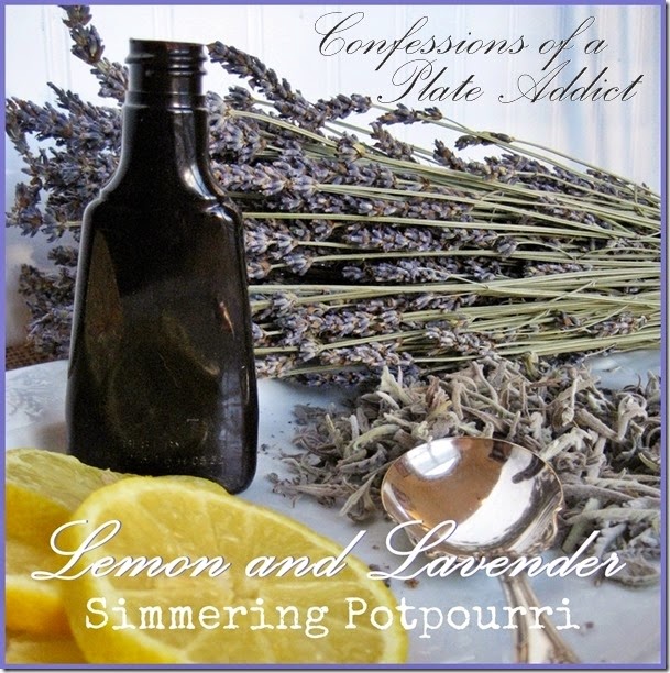 CONFESSIONS OF A PLATE ADDICT Lemon and Lavender Simmering Potpourri CONFESSIONS OF A PLATE ADDICT Lemon and Lavender Simmering Potpourri