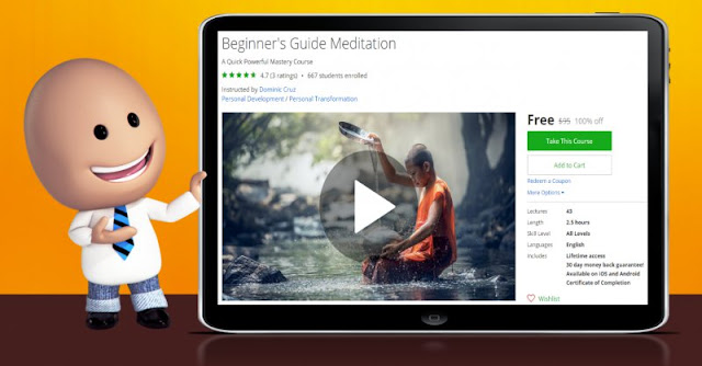 [100% Off] Beginner's Guide Meditation|Worth 95$