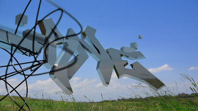 3d graffiti alphabet