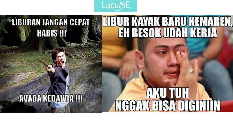 10 Meme 'Liburan Sudah Selesai' yang Kocaknya Ingin 