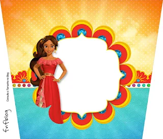 Elena of Avalor Free Printable  Labels.