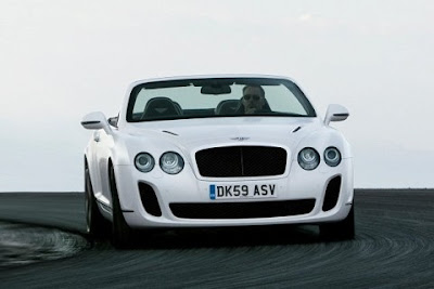 bentley white convertible