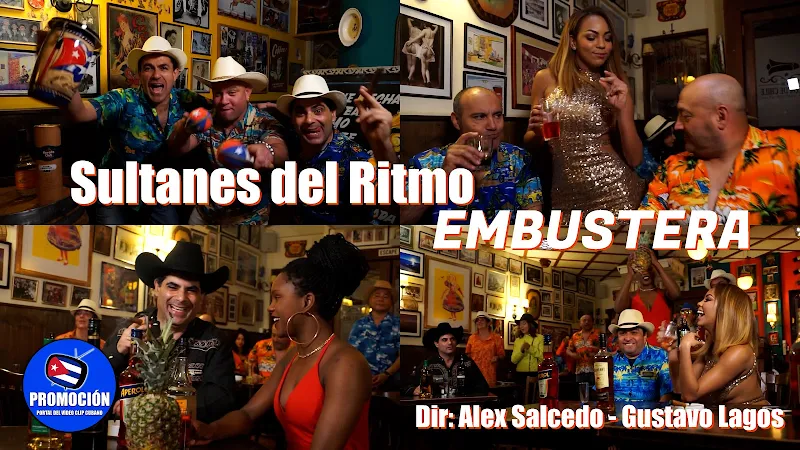 Sultanes del Ritmo - ¨Embustera¨ - Videoclip - Dirección: Alex Salcedo - Gustavo Lagos. Portal Del Vídeo Clip Cubano. Música. Canción. Chile. Cuba.