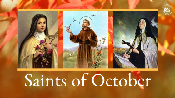 Saint of October | 206 Tours Blog