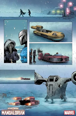 Un primer vistazo a los cómics de Star Wars: The Mandalorian