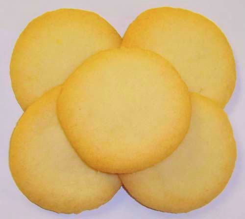 lemon shortbread cookies