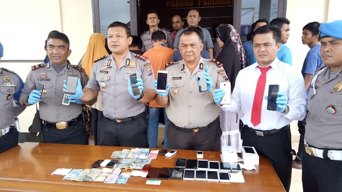 Polisi Amankan Sembilan Pelaku Pencurian Pada Acara Basafa, di Ulakan