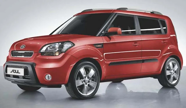 Kia Soul 2012 - vermelho