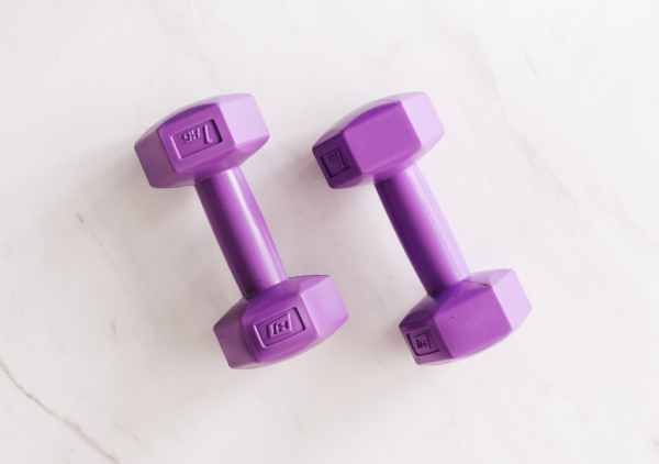 Perlengkapan olahraga barbel/ dumbbell