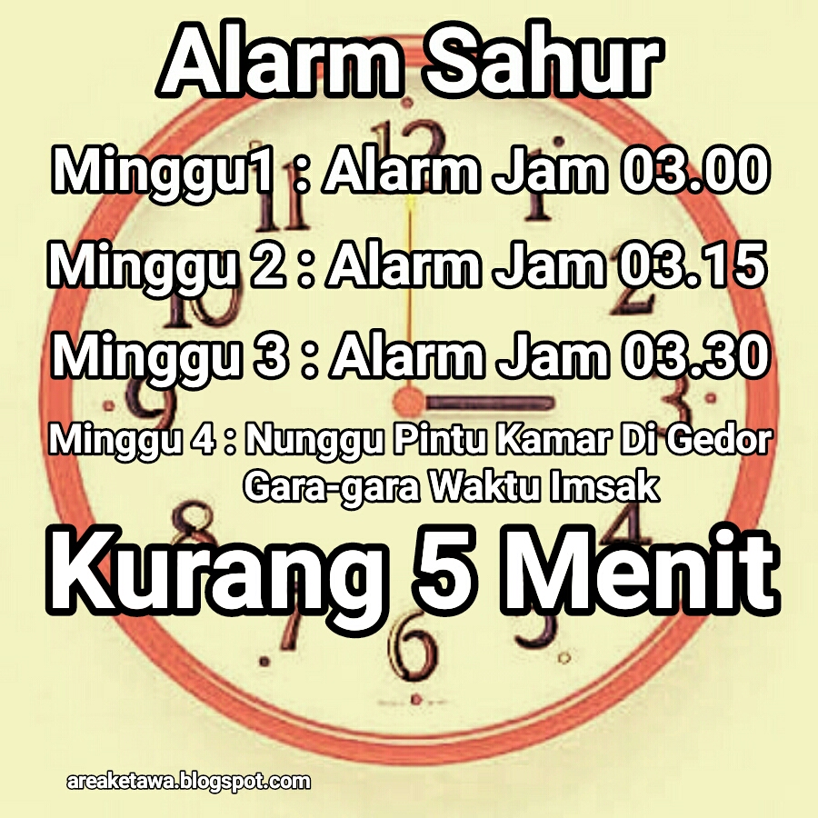 22 Gambar Lucu Sahur Kata Mutiara Terbaru