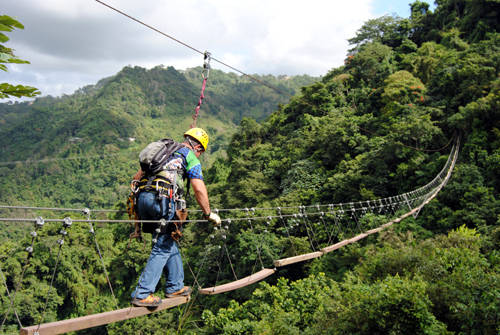 puerto rico, caribbean, adventure, travel, zip lining, toro verde