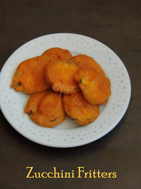 Zucchini bajji, Zucchini fritters