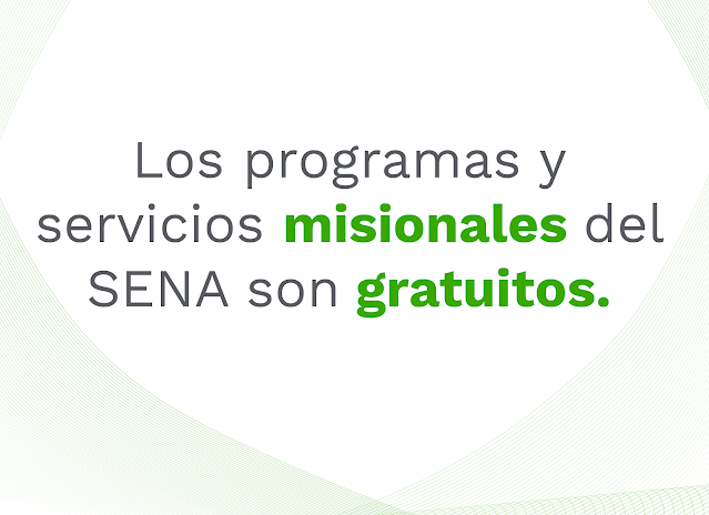 servicios del SENA gratis