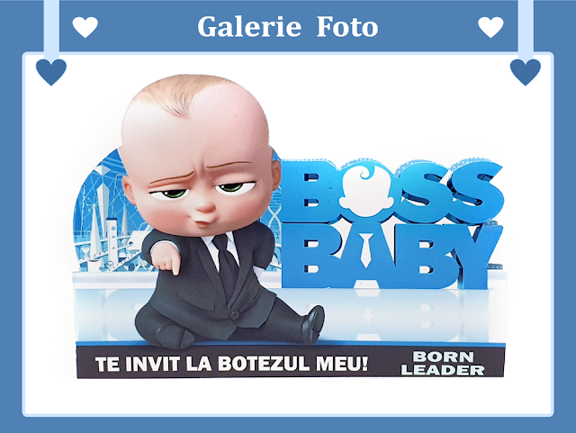 invitatii botez baby boss