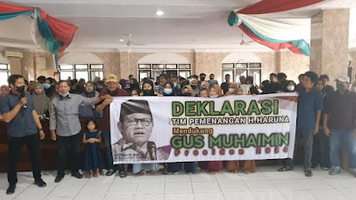 Masyarakat  Milenial Makassar dan Gowa deklarasi Gus Muhaimin Maju Presiden 2024 