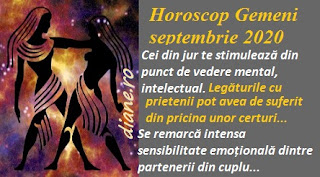 Horoscop septembrie 2020 Gemeni 