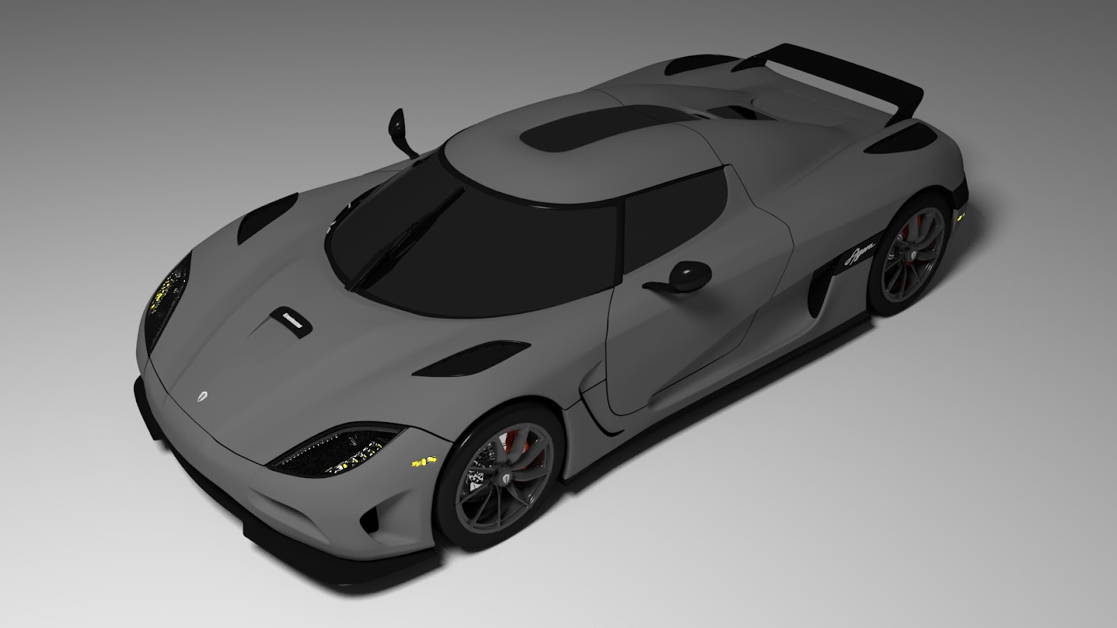 Free 3D Koenigsegg Agera .blend file