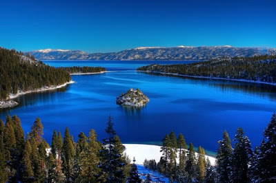 The beauty of Lake Tahoe, California